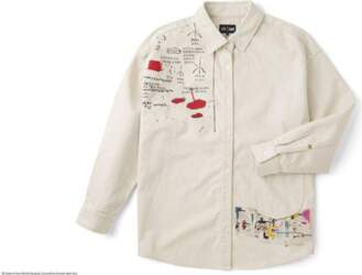 X Basquiat Collaboration SS24 Oversized Printed