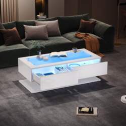 100*50*35cm Coffee Table, High Gloss Sofa