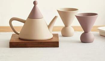 3pcs Ceramic Coffee Tea Set Kettle
