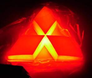 4D Car Front LED Light Emblem