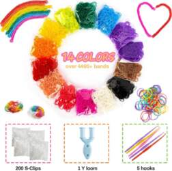 600pcs /pack Loom Rubber Band Refill
