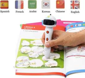 6 Languages Talking Pen English Book