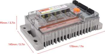 72V Brushless DC Motor Controller Sine