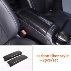 ABS Carbon Car Central Armrest Storage