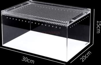 Acrylic Breeding Box Snail Leopard Pattern