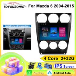 Android 13 priekš Mazda 6 2002