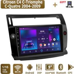 Android Carplay automašīnas radio priekš Citroen