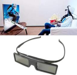 Bluetooth Active Shutter 3D brilles, universālas