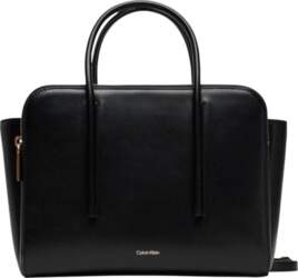 Calvin Klein Brand logo zipper closure