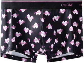 Calvin Klein Patterned Print Fitted Boxer