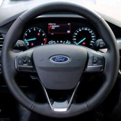 Car Steering Wheel Braid Cover  Leather