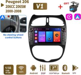 Carplay 7`` 2 Din Android auto