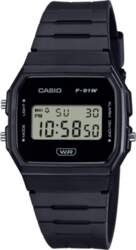 CASIO F-91WB Digital Watch Black Blue