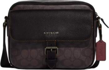 Coach Hudson 23 Logo Zip Closure