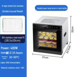 Compact Multi-Functional Dehydrator: Perfect for Fruits