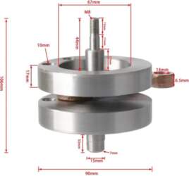 Crankshaft Crank For 80cc Motorized Bicycle