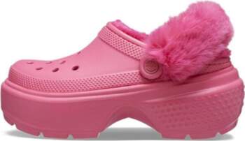 Crocs Stomp Lined Clog Sandals `Hyper