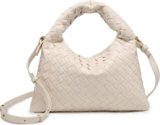 Cross-border explosive woven bag single shoulder