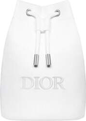 DIOR White Drawstring Cosmetic Bag Makeup