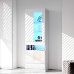 Display Cabinet with LED Lighting, Standing