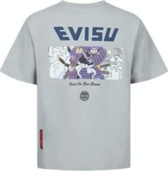 Evisu Seagull Wave Samurai Print Short