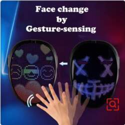 Face Transforming LED Masks with App