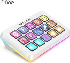 FIFINE D6 15-Key Programmable Macro Board