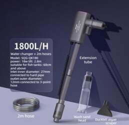 Fish Tank Sand Cleaner Pump Large