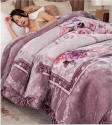 Flannel Blanket Double-deck Washable Quilt Siesta