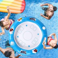 Floating Table For Pool Inflatable Card