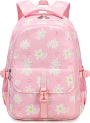 Flower print elementary school student lightweight