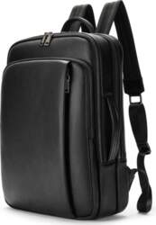 Genuine Leather Backpack, Men`S Top-Grain Leather