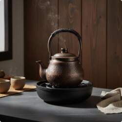 Handmade Copper Kettle Thickened Retro Style