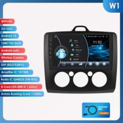 Hizpo Android 13 automašīnas radio priekš