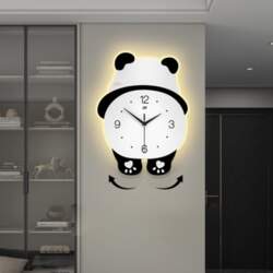 Home Merc Wall Clock - Panda