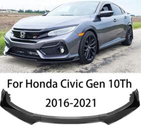 HTTYYX Car Front Bumper Splitter Lip
