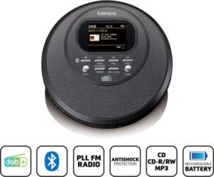 Lenco CD-500BK - Discman ar Bluetooth
