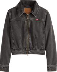 Levis Slim Fit Zip Front Long