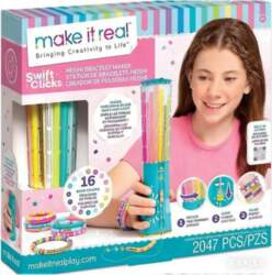 Make-It-Real Swift Clicks Bracelet Maker Quick-Click