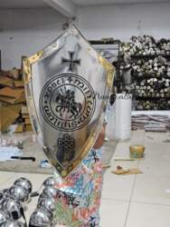 Medieval Knight Templar Crusader Shield for