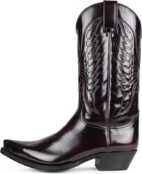 Men Embroidered Western Boots Classic Pull
