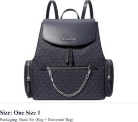 MICHAEL KORS Jet Set Coated Canvas
