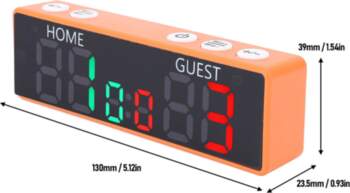Mini Digital Scoreboard 6 Digits Portable