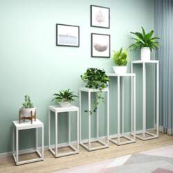 Modern Iron Art Floor-Standing Flower Pot