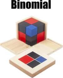 Montessori Math Teaching Binomial Trinomial Children