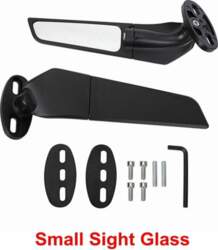 Motorcycle Wind Wing Adjustable Rotating Rearview