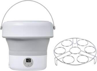 New Foldable Compact Dishwasher LED Smart