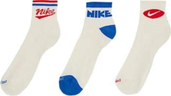 Nike Everyday Plus potīšu zeķes (3
