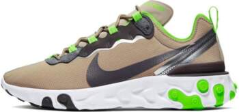Nike React Element 55 Laima Zaļš