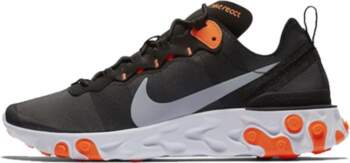 Nike React Element 55 Melns Vēsā